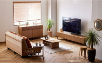 テレビボード 180cm ローボード ルーク2 ＜オークヴィンテージナチュラル＞【モーブル／大川家具】