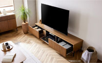 テレビボード 180cm ローボード ルーク2 ＜オークヴィンテージナチュラル＞【モーブル／大川家具】
