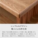 120cm リビングテーブル ルーク＜オークヴィンテージナチュラル＞【モーブル／大川家具】