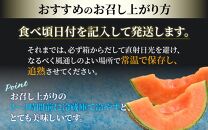 【先行予約】佐藤農園のマルセイユメロン 約3kg前後《秀品》(2～3玉入）深みのある甘さ とろける濃厚な赤肉！農家直送 有機肥料 低農薬 ※2025年6月上旬より順次発送予定