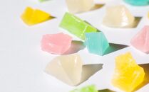 【京菓子司 都】京の琥珀糖　カラフルジュエリー（500g）