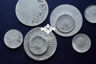 「ひんやり」をキープしてくれるアルミ鋳物の菓子皿（Flat Sセット）  石川 金沢 加賀百万石 加賀 百万石 北陸 北陸復興 北陸支援
