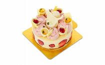  博多生まれのアイスケーキ専門店からアントルメグラッセ「博多の街のローズケーキ」