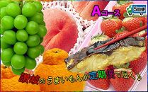 坂出産のフルーツとさぬきの特産品の定期便5回【Aコース】