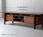 TVボード　 ウォールナット 北海道  MOOTH インテリア 手作り 家具職人 ローボード リビングボード 家具 家具 家具 家具 家具 家具