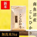 【令和8年産&nbsp;新米予約】南魚沼産コシヒカリ（無洗米）【5kg】【銘柄米&nbsp;ブランド米&nbsp;無洗米&nbsp;こしひかり&nbsp;コシヒカリ&nbsp;魚沼産&nbsp;新潟米&nbsp;産地直送&nbsp;お米&nbsp;米&nbsp;こめ&nbsp;コメ&nbsp;ご飯&nbsp;御飯&nbsp;ごはん】【2026年10月上旬から1ヶ月以内に順次発送予定】