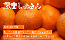 ［先行予約］家庭用&nbsp;蔵出しみかん7.5kg+250g（傷み補償分）［2027年1月中旬から2027年2月末日頃、順次発送予定］［IKE241］