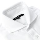 DJS-003 decollouomo メンズパイロットシャツ半袖（生地／コンコルド）ピュアホワイト／Sサイズ