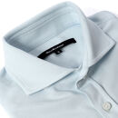 DJS-003&nbsp;decollouomo&nbsp;メンズパイロットシャツ半袖（生地／コンコルド）サックスブルー／Mサイズ