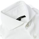 DJS-004 decollouomo メンズドレスシャツ半袖（生地／コンコルド）ピュアホワイト／Sサイズ