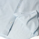 DJS-004&nbsp;decollouomo&nbsp;メンズドレスシャツ半袖（生地／コンコルド）サックスブルー／Mサイズ