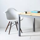 ツートーンダイニングテーブル（ナチュラル／グレー）１８０　北欧デザインの椅子にピッタリのテーブルを低予算にて