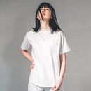 ◆サイズ：2◆【ハート刺繍ポケットTシャツ】オーガニックコットンポンチ ラウンドヘム ボールドフィット 半袖｜クルーネック