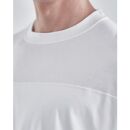 ◆サイズ：Ｍ◆【透けにくい白T】フットボールTシャツ アルビニ スムース ボールドフィット 半袖｜クルーネック　