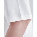 ◆サイズ：L◆【透けにくい白T】フットボールTシャツ アルビニ スムース ボールドフィット 半袖｜クルーネック　