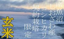 【定期便2Kg×6ヶ月】●玄米● 生産者限定 南魚沼しおざわ産コシヒカリ