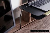 パソコンデスク リモートワーク ウォールナット 120×60 WAAKstation2WN 1206