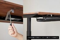 【幅120cm】【オーク】【配線トレー付】 電動昇降デスク 無垢材 パソコンデスク WAAKstandingPro