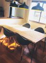 【ポイント交換専用】COBA ダイニングテ-ブルW1200【カフェのような雰囲気を自宅で】