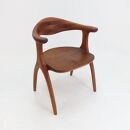 【ポイント交換専用】良工房の彫刻家具　食卓椅子