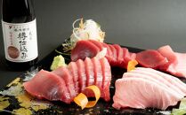 【ポイント交換専用】【串本町×湯浅町】養殖本鮪赤身トロ500gと湯浅醤油200mlのセット