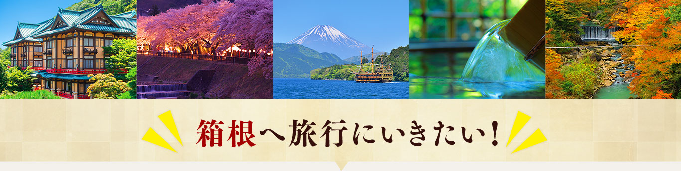 箱根へ旅行へ行きたい！【旅行検討から寄附、国内旅行申込出発の流れ】